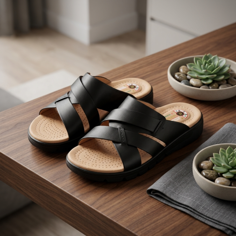 The Prestige Leather Sandal